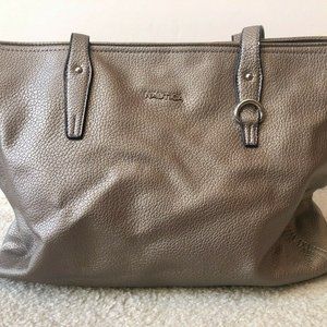 Nautica Archipelago Women's Tote Bag Purse Bronze Antique Pebble Large
